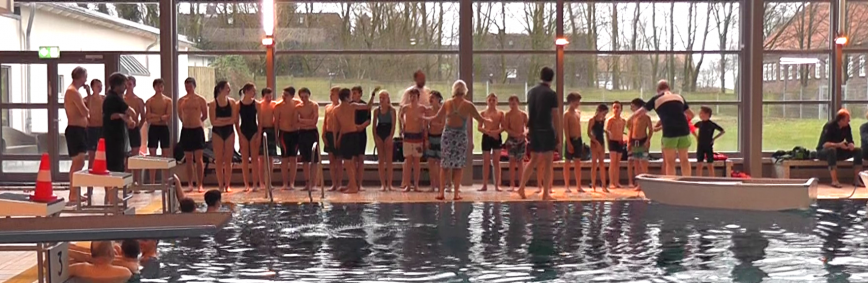 Kentertraining in der Schwimmhalle